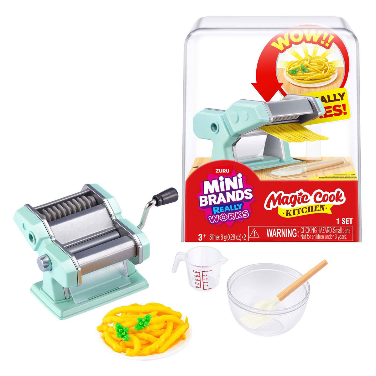 Zuru mini mærker virkelig virker magic cook køkken kapsel serie 1 (pasta maker) af
