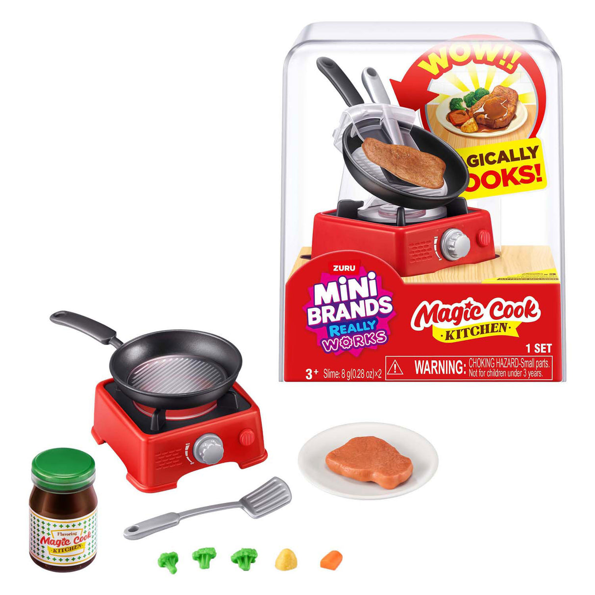 Zuru mini brands cook kitchen koekenpan