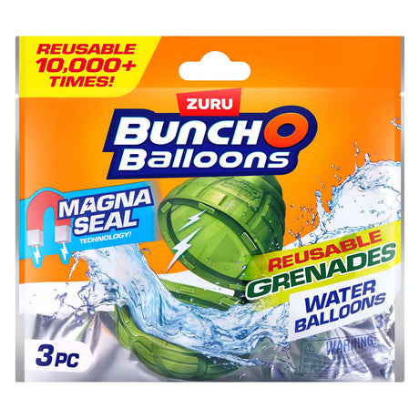 Zuru bundt-o-balloner genanvendelige magnetiske vandgranater, 3-pak