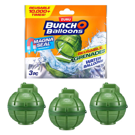 Zuru bundt-o-balloner genanvendelige magnetiske vandgranater, 3-pak