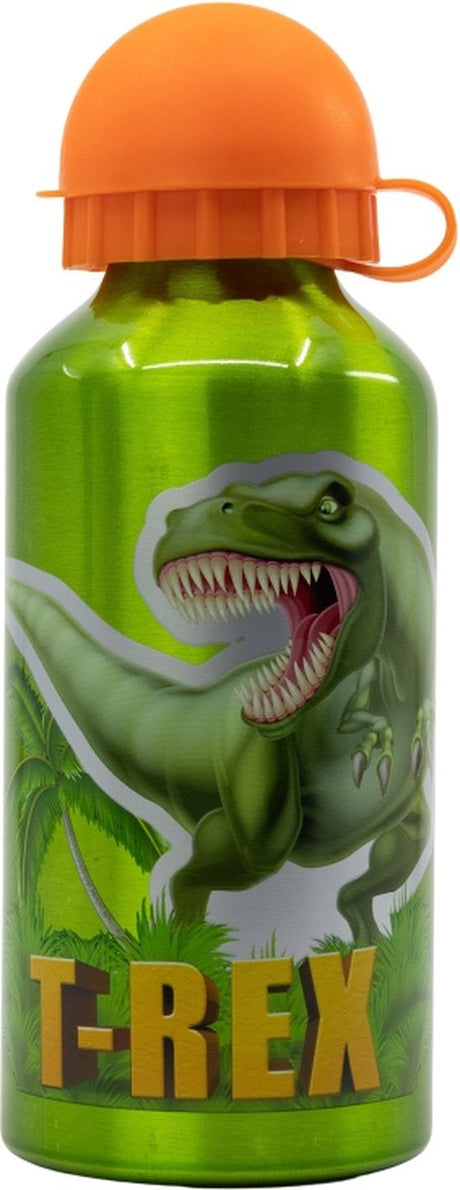 Stor aluminiumsflaske 400 ml | dinosaurer