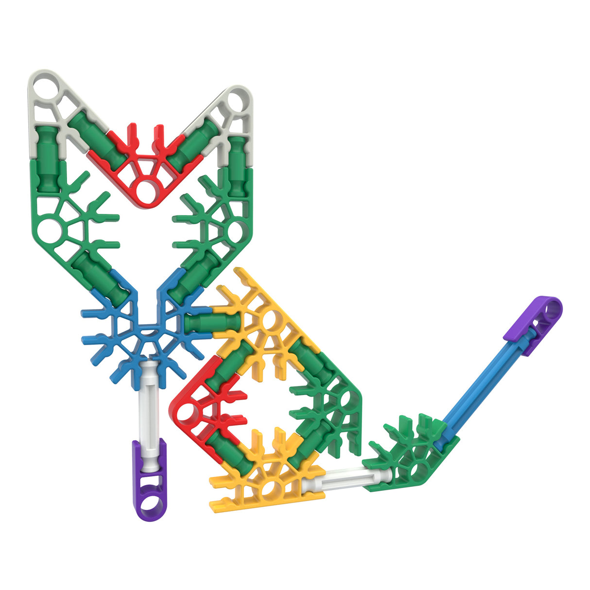K'Nex Construction Set 10 modeller, 125dlg.
