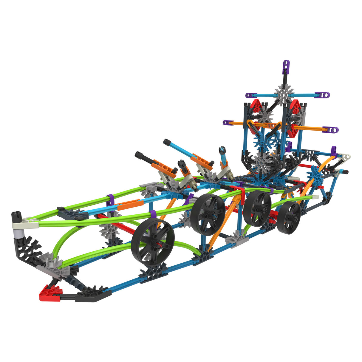 K'nex byggesæt hjul 30 modeller, 500 stk.