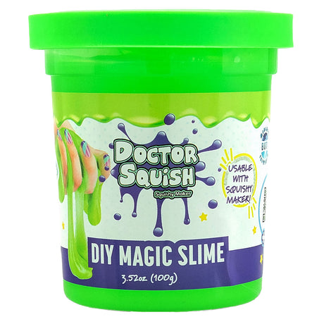 Boti doctor squish slime value pack - grøn og lilla, 240 gram