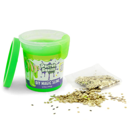 Boti doctor squish slime value pack - grøn og lilla, 240 gram
