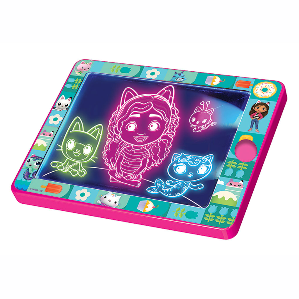 Boti Gabbys dukkehouse Glow Pad tegningsbræt