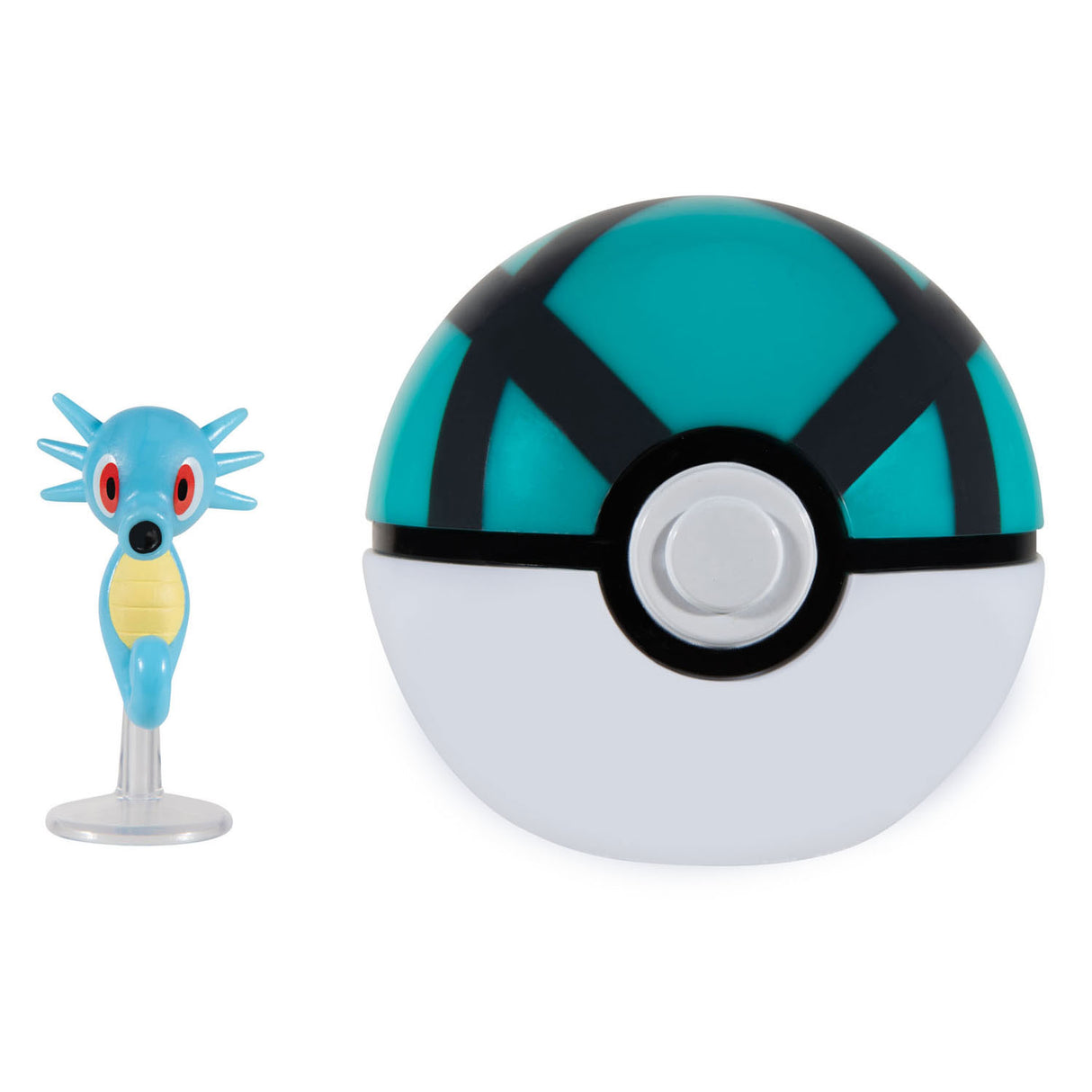 Boti Pokémon Clip 'N' Go Hornea and Net Ball Play Set, 2dlg.