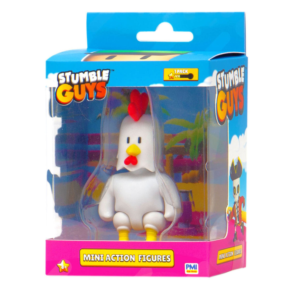 Boti snubler fyre mini actionfigur - kylling