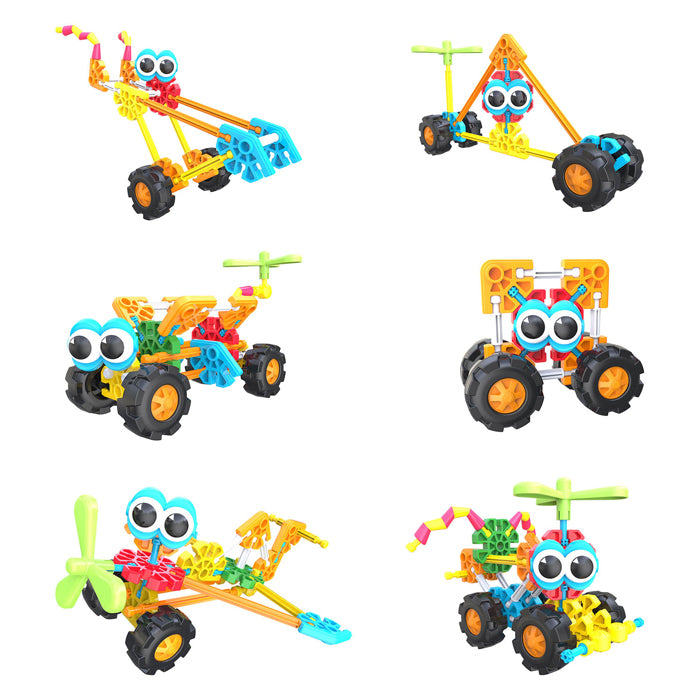 K'nex kid knex zoomin buddies byggesæt, 48 dele.