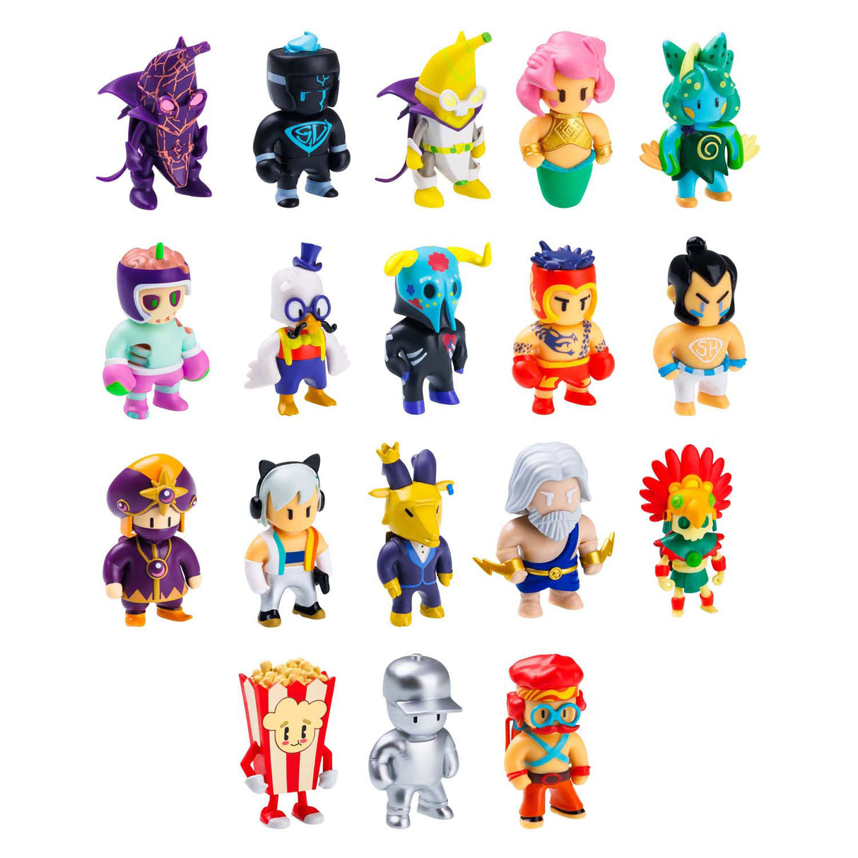 Boti stumble guys actionfigur overraskelse i taske wave 3