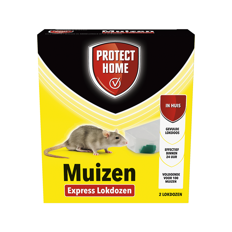Pro-tect 1066307 - ekspres musemiddel 2 stk | 2 stk