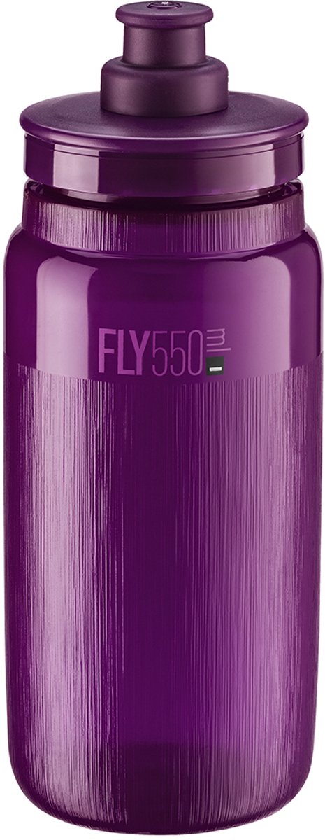 Elite flaske flue tex transparent-lilla 550ml