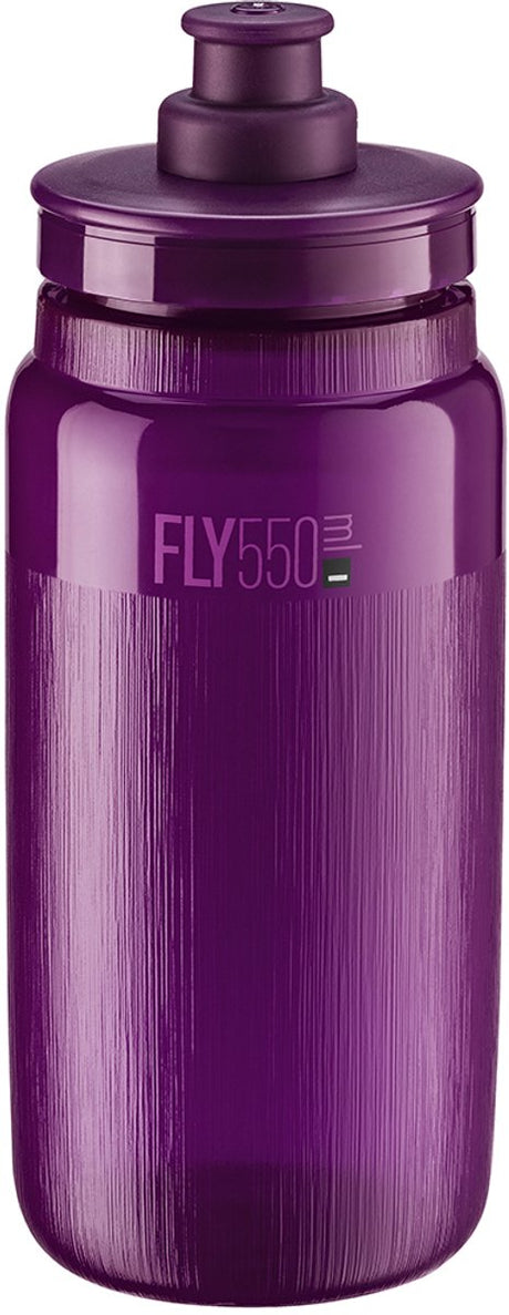 Elite flaske flue tex transparent-lilla 550ml