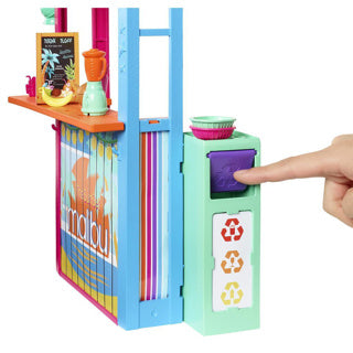 Barbie elsker tilbehøret til ocean beach shack dukke