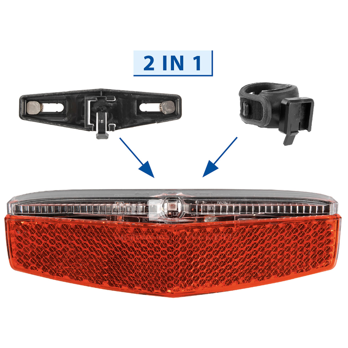 M-wave helios usb genopladeligt batteri baglygte