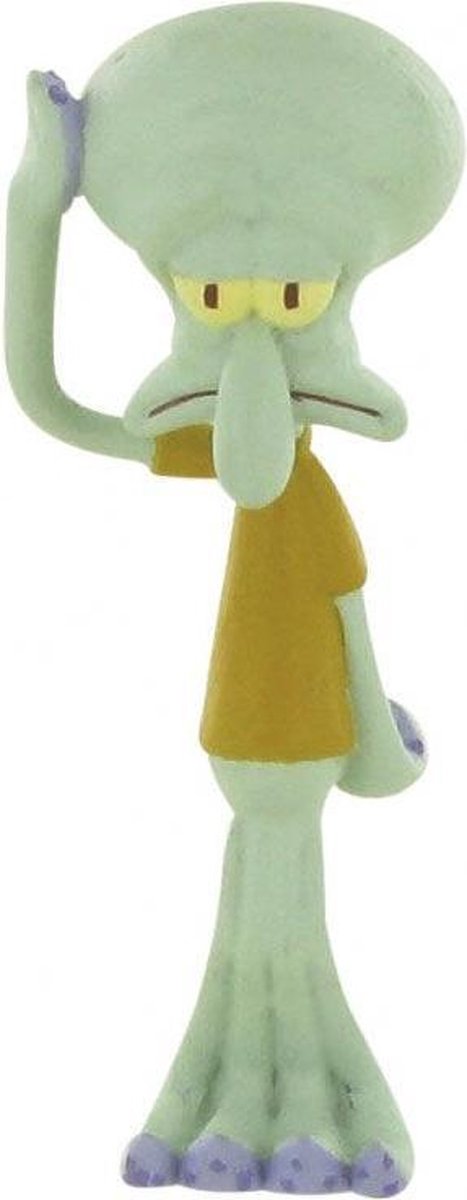 Comansi spille figur Svampebob blæksprutte 7 cm grøn