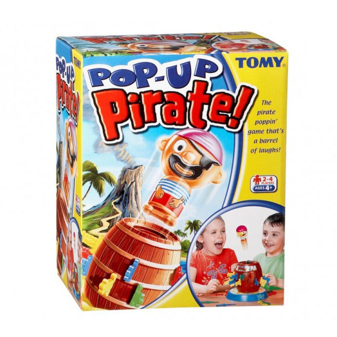 Tomy spil pop-up pirat