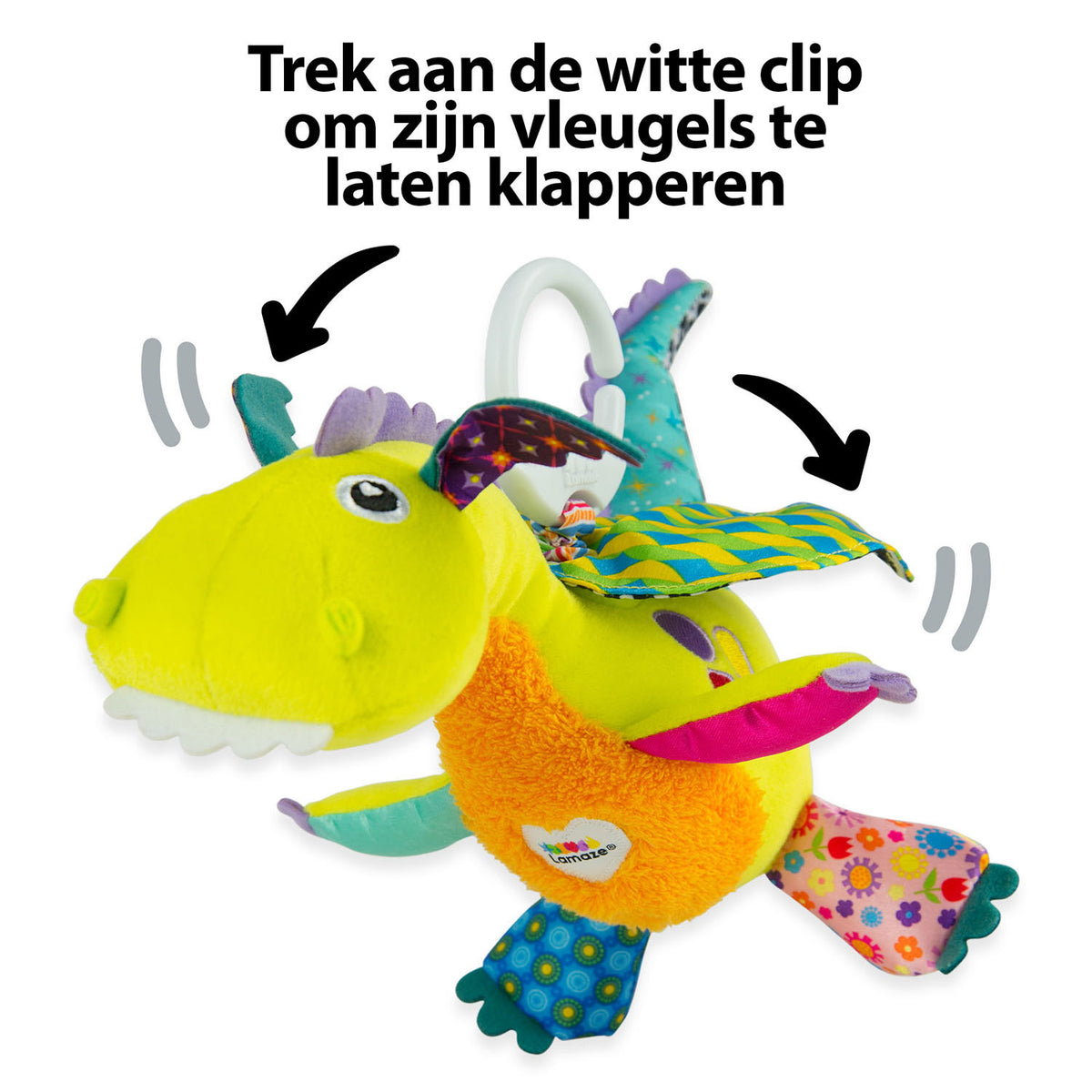 Lamaze flip klap drage