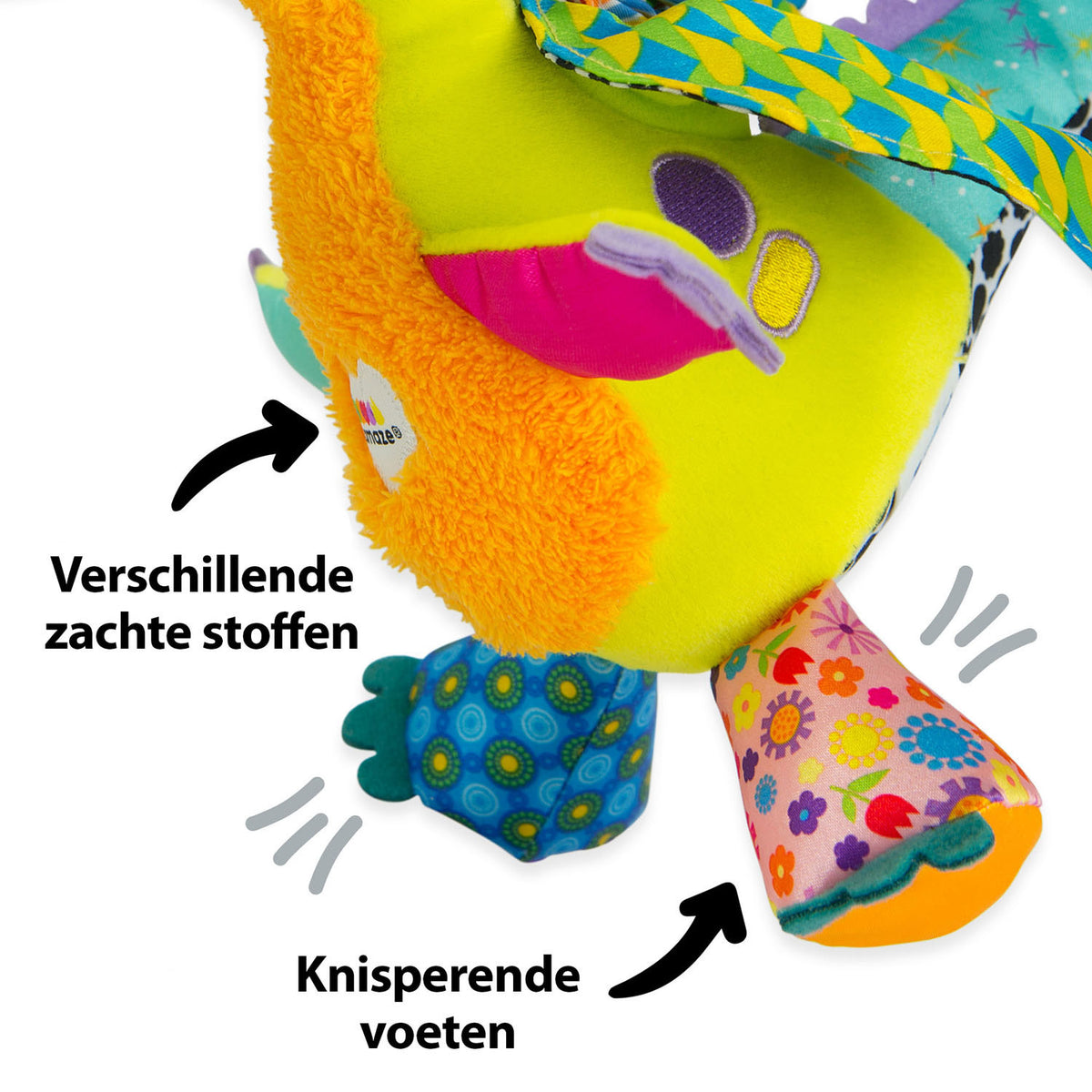 Lamaze flip klap drage