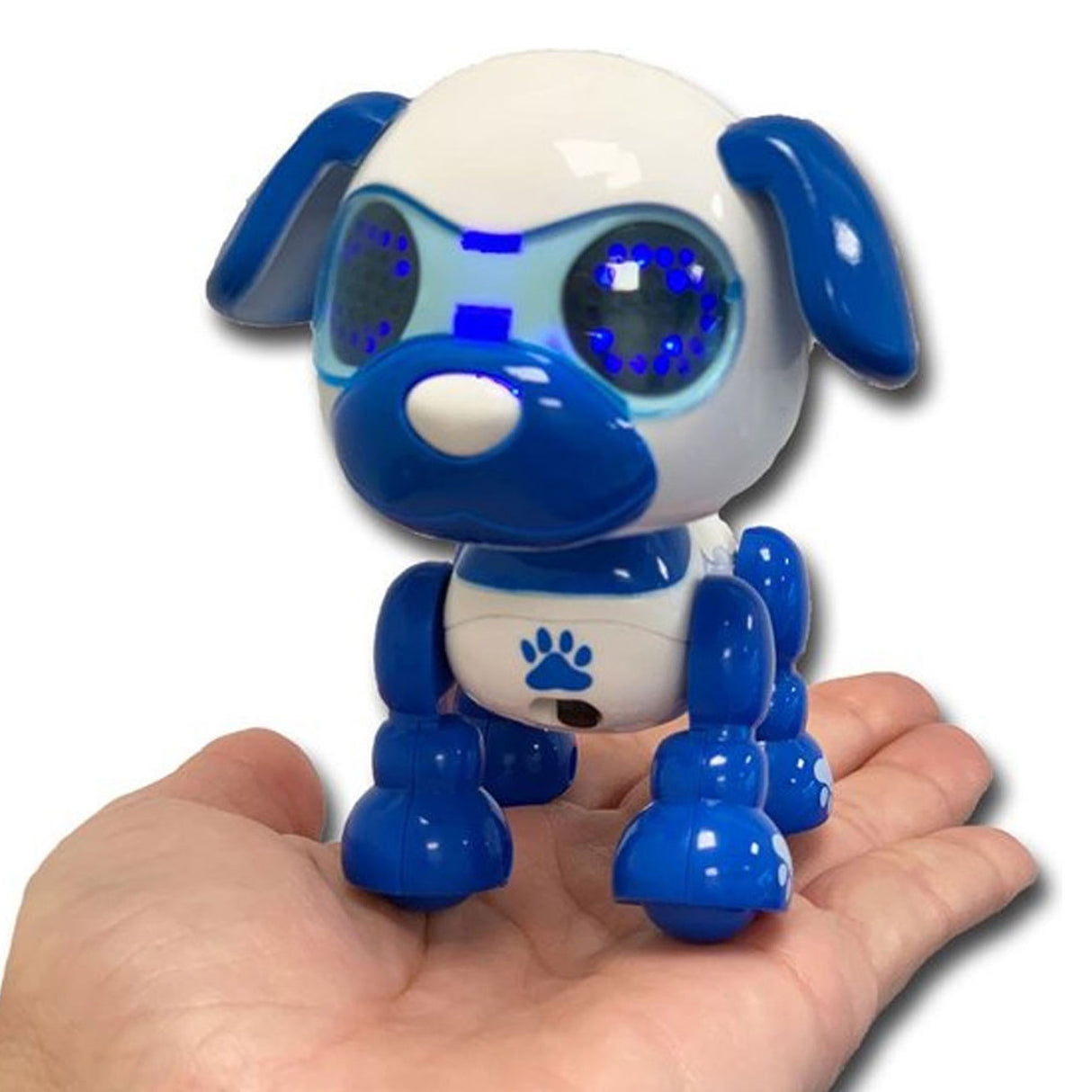 Gear2play robo hvalp robothund - interaktiv hvalp med LED øjne og lyd