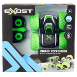 Exost rc 360 cross ii stuntbil grøn 1:18 - rc bil - styret bil - med forlygter