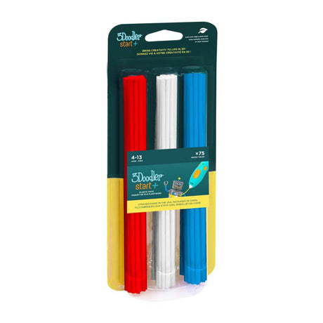 Spectron 3dooler refill pack start+ - rød hvid blå