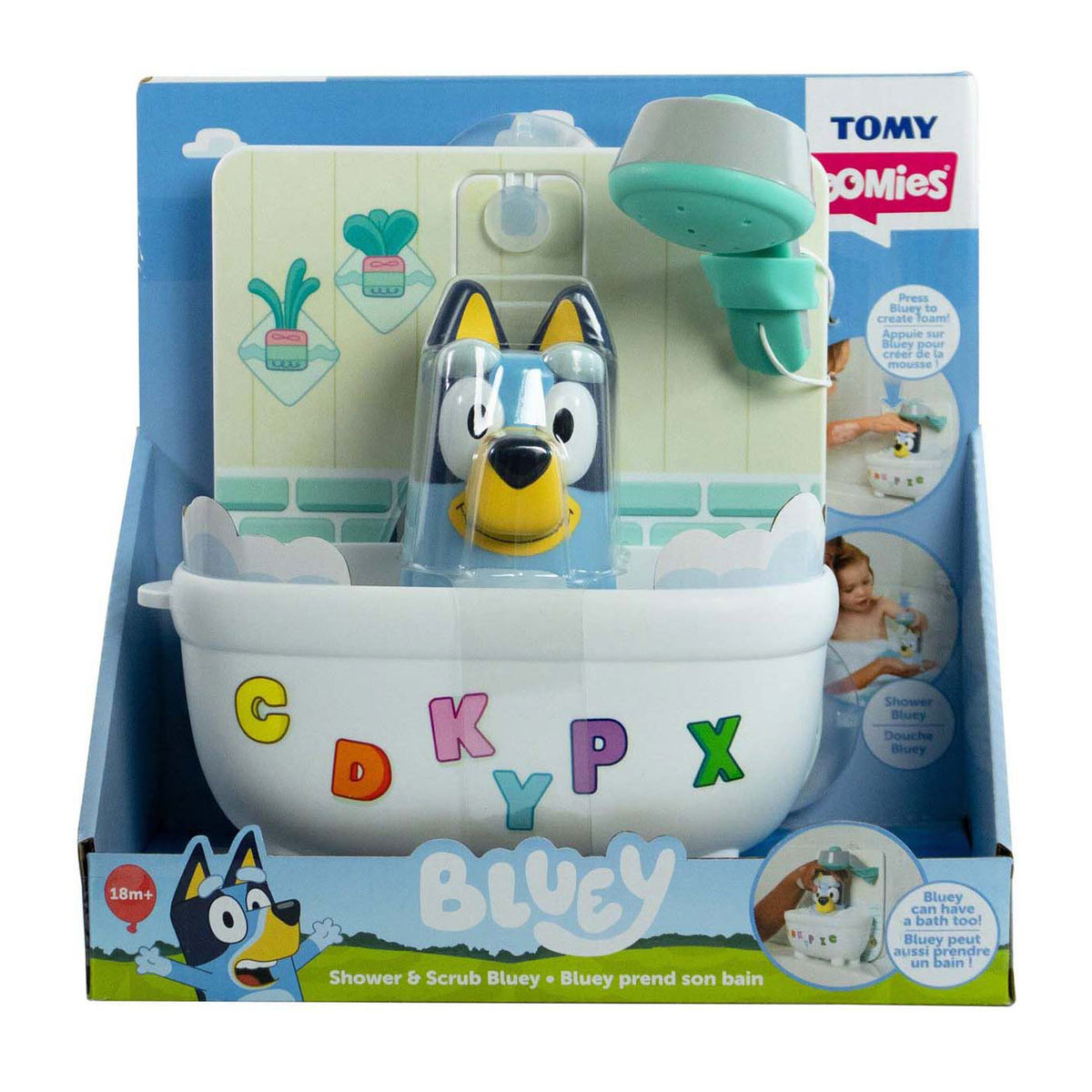 Spectron bluey bruser scrub bluey
