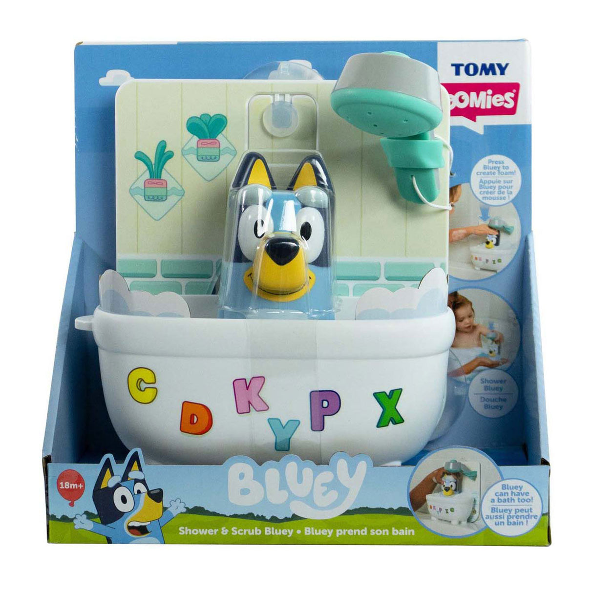 Spectron bluey bruser scrub bluey