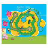 Gear2play peppa pig suser rundt - peppas store vide verden legesæt - modulopbygget bane til sus rundt i køretøjer - interaktiv med musik og lyd