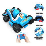 Gear2play RC Neon Bumper Cars Pro Duo Sæt - RC Formel 1 Battle Cars - Tag på en Crash Duel!