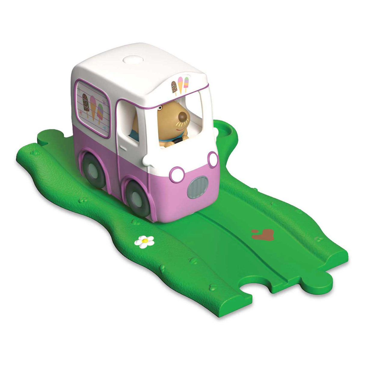 Spectron peppa pig suser rundt - peppas lille isbil