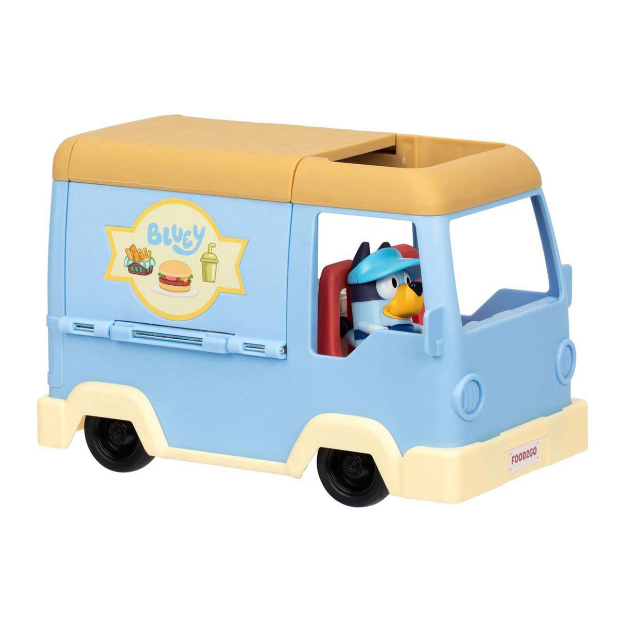 Moose legetøj bluey food truck legesæt