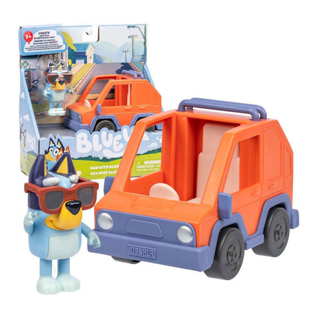 Moose legetøj bluey basic køretøj 4wd bluey