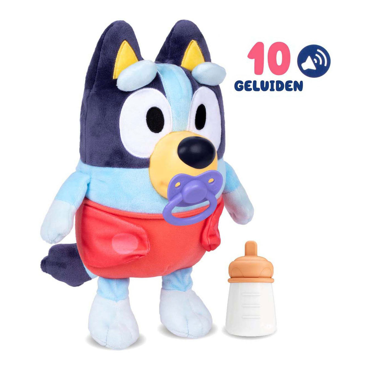 Spectron baby bluey kramme og pleje interaktivt plyslegetøj