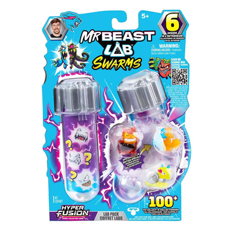 Moose legetøj mrbeast swarms fusion pod serie 3 - 6 stk.