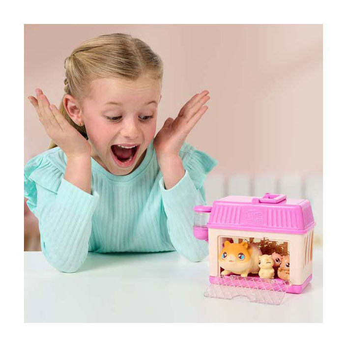 Små levende kæledyr mama surprise mini legesæt hamster