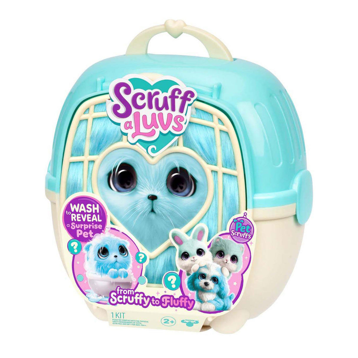 Scruff en luvs mystery pet blå