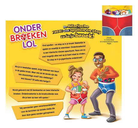 Tomy undertøj sjovt - sjovt familiespil