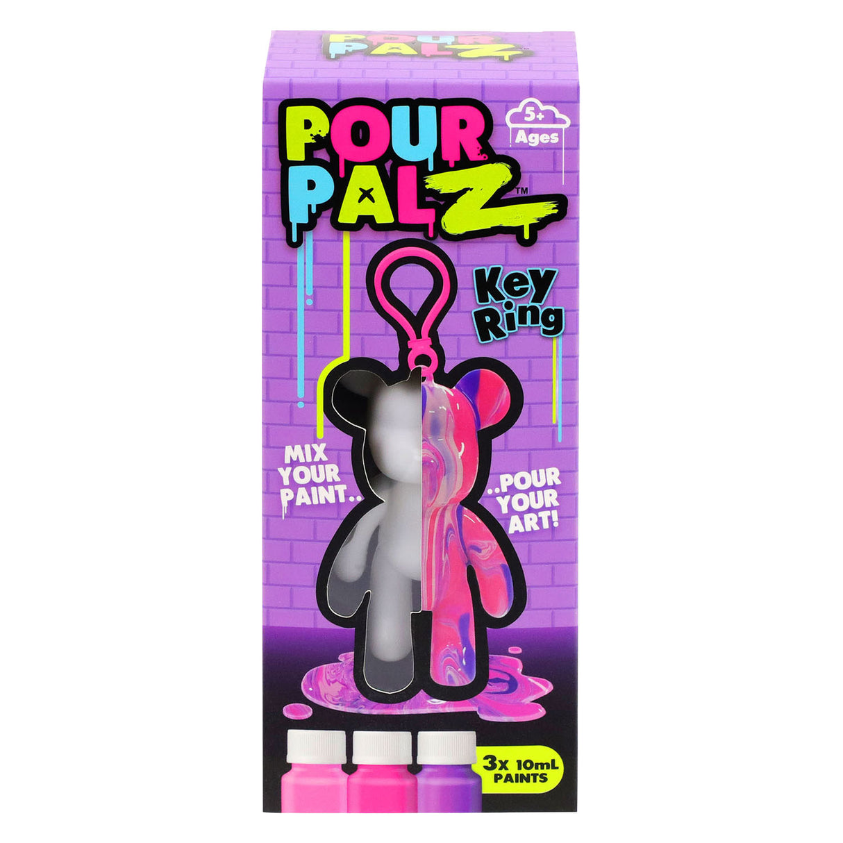Spectron pour palz mini paint bear nøglering