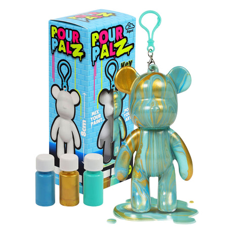 Gear2play pour palz mini paint bear sleutelhanger - gietverfset