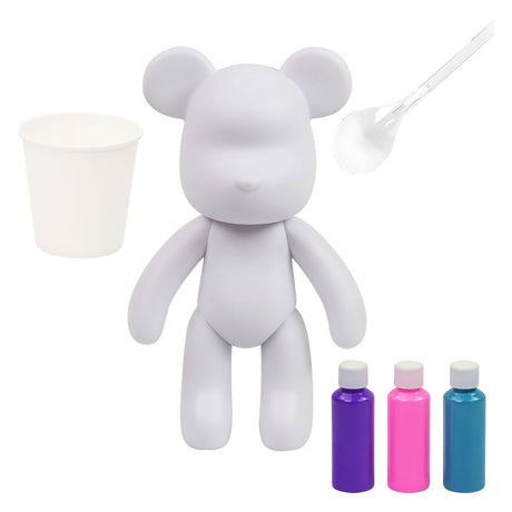 Gear2play pour palz large paint bear 'berry blast' - hældemalingssæt (lilla, pink, blå)