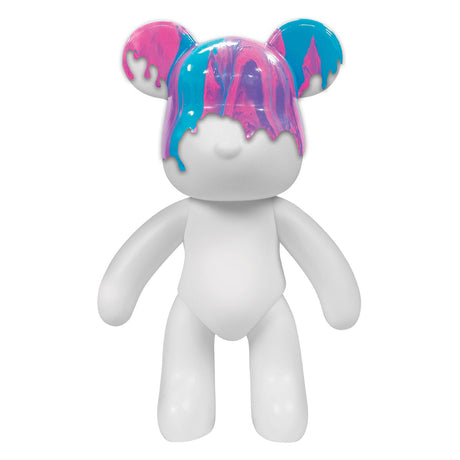 Gear2play pour palz large paint bear 'berry blast' - gietverfset (paars, roze, blauw)