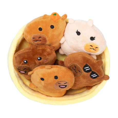 Just play emotional support capybaras knuffels - kawaii pluche set