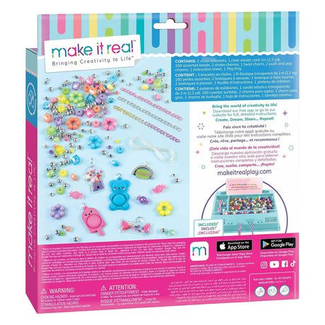 Make it real - pop! shake! twist! diy armbanden set