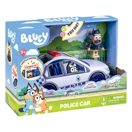 Moose toys bluey politieauto met licht geluid