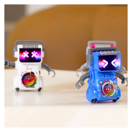 Silverlit robo remix blå dansende robot - med lys og lyd