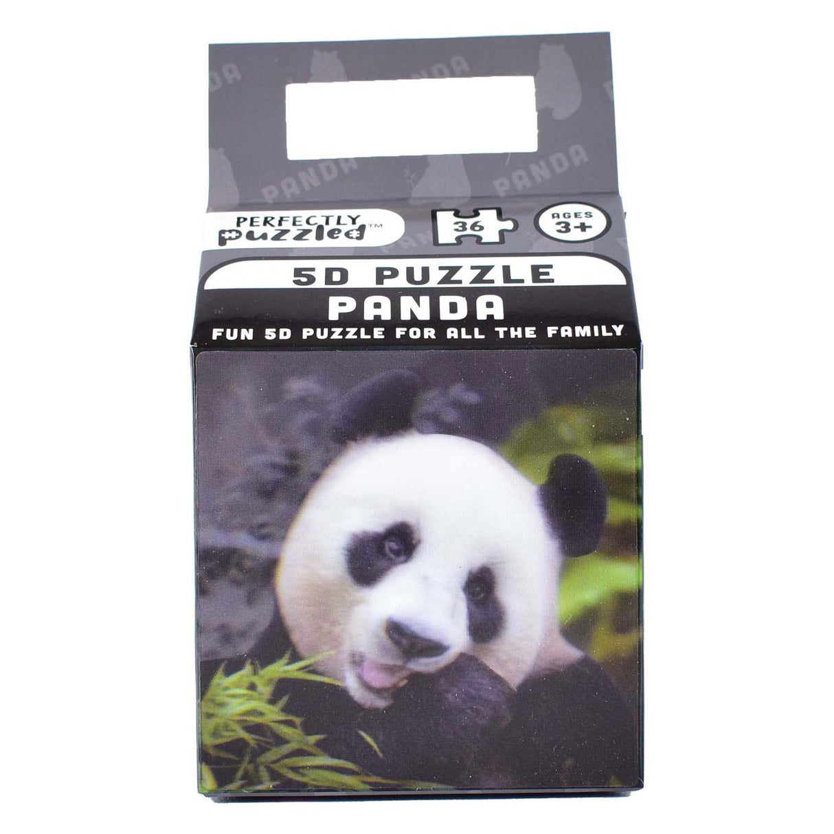 5d dyrepuslespil panda, 36 stk.