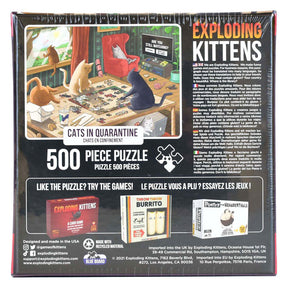 Asmodee eksploderende killinger puslespil, 500 stk.