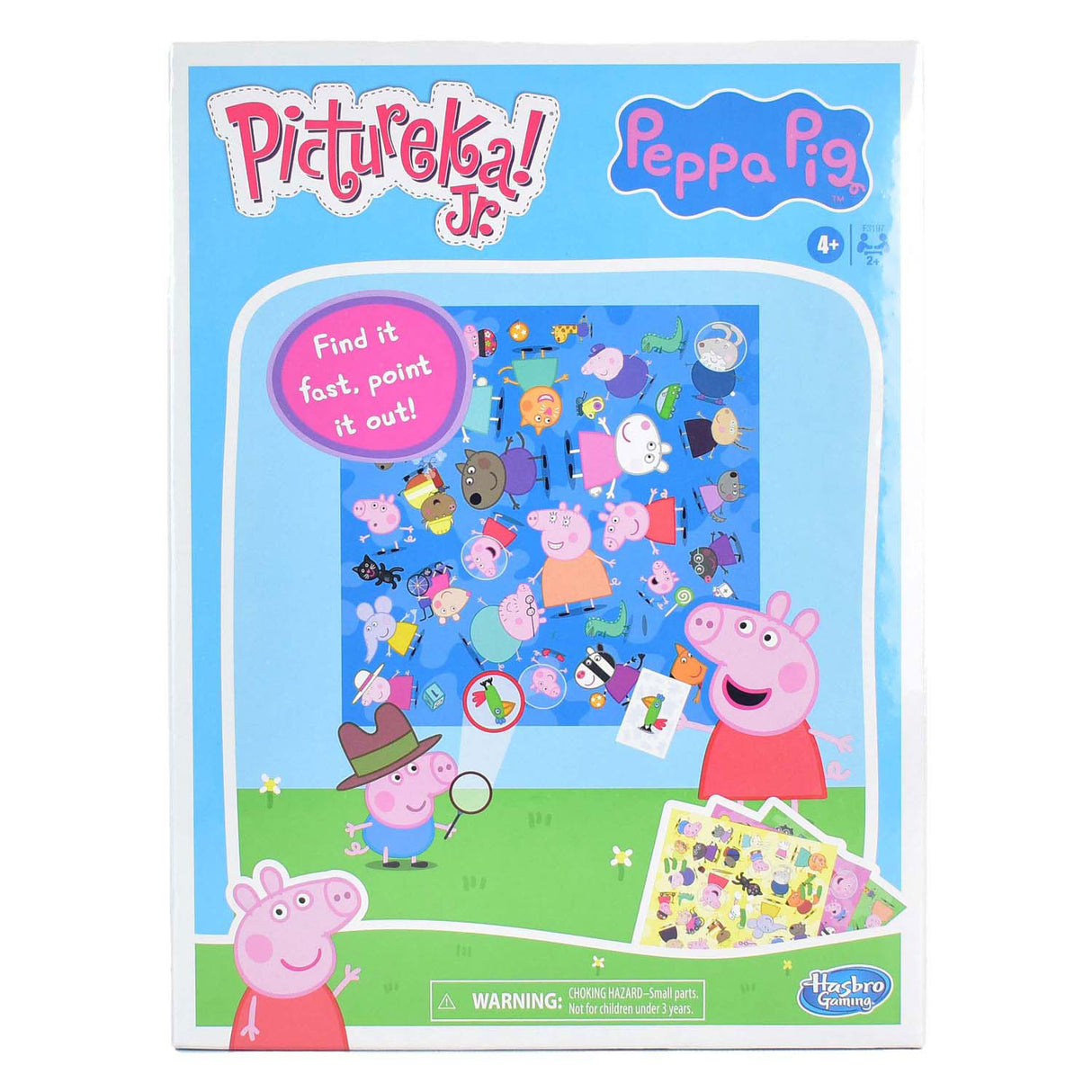 Hasbro pictureka junior peppa pig søgespil