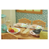 Sylvanian familier 5444 morgenmad sæt dukkehus møbler